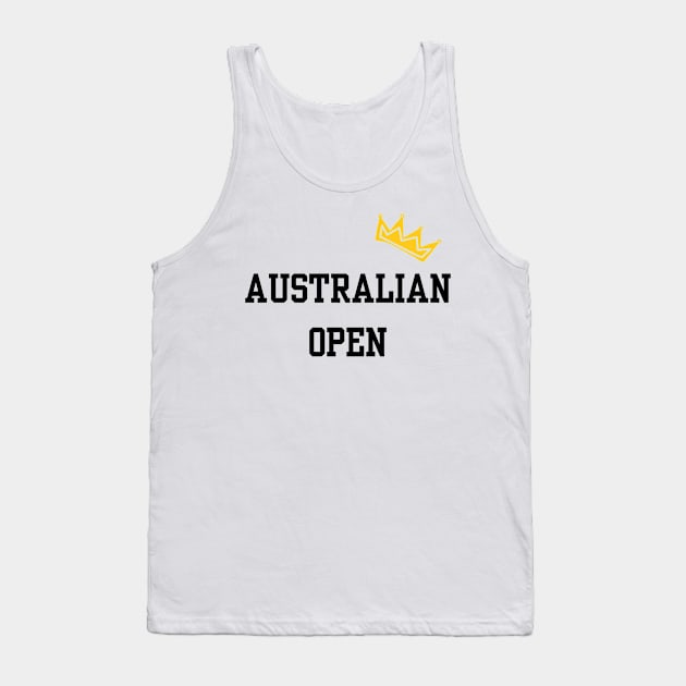 Australian open Tank Top by SoulSummer